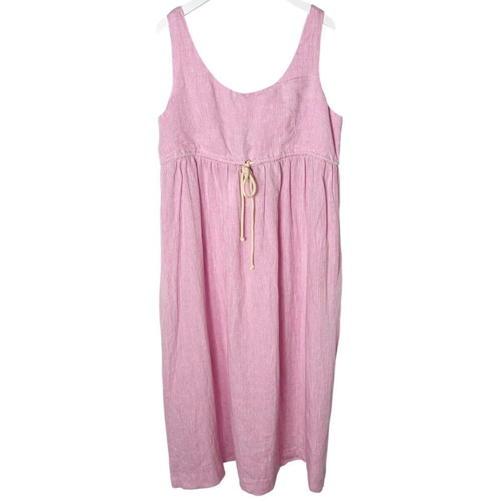 Pomander‎ Place Pink Sabella Dress Linen Maxi Size XXL NWT - Picture 3 of 8